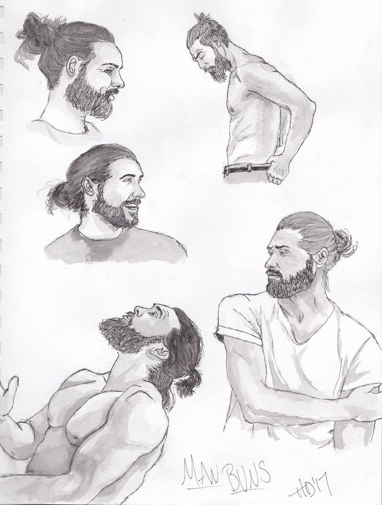 777x1028 Man Buns By Banana Bear19
