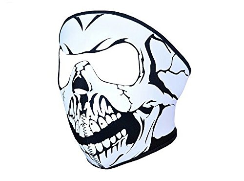 500x370 Motorcycle Face Skull Mask Maxfive Persona Half Face Motorbike