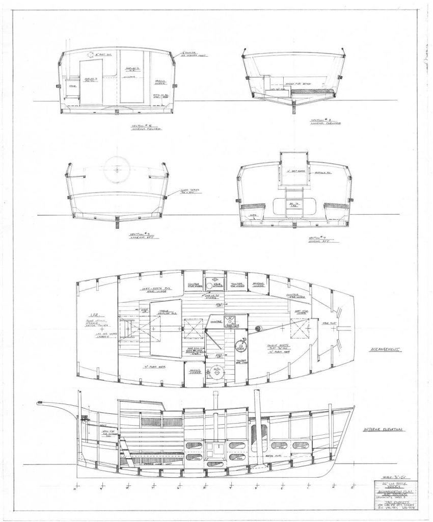 850x1024 Plans Harry Sailing Barge Boatbuilding.shop