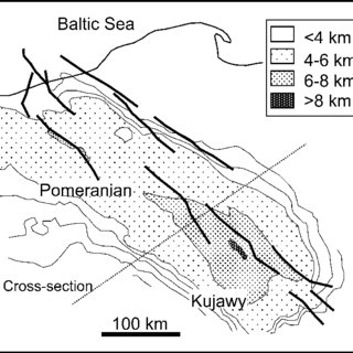 320x320 Interpreted Line Drawing Of Basin 9601 Profile And Its Offshore