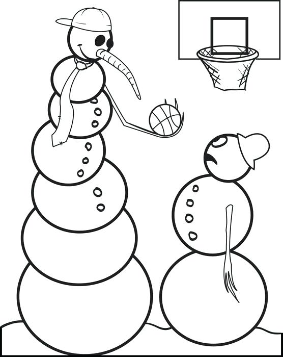 556x700 Printable Basketball Perfect Sports Teams Coloring Pages Print