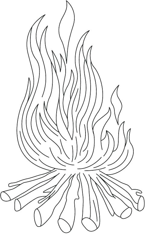 Basketball On Fire Drawing at GetDrawings | Free download