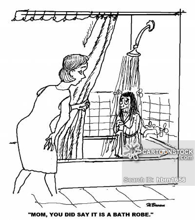400x450 Bath Robe Cartoons And Comics