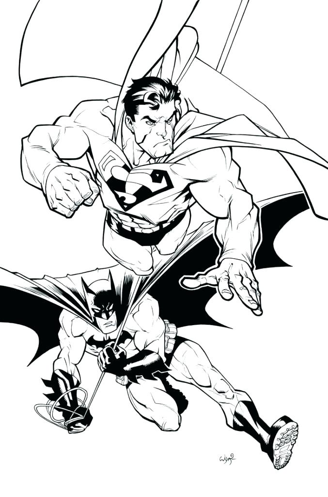 677x1024 Batman Vs Superman Logo Coloring Pages