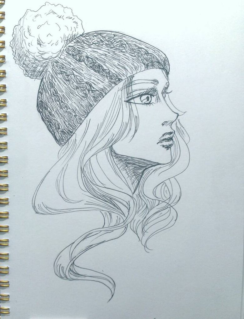 781x1022 Beanie Sketch By Aliceli87320