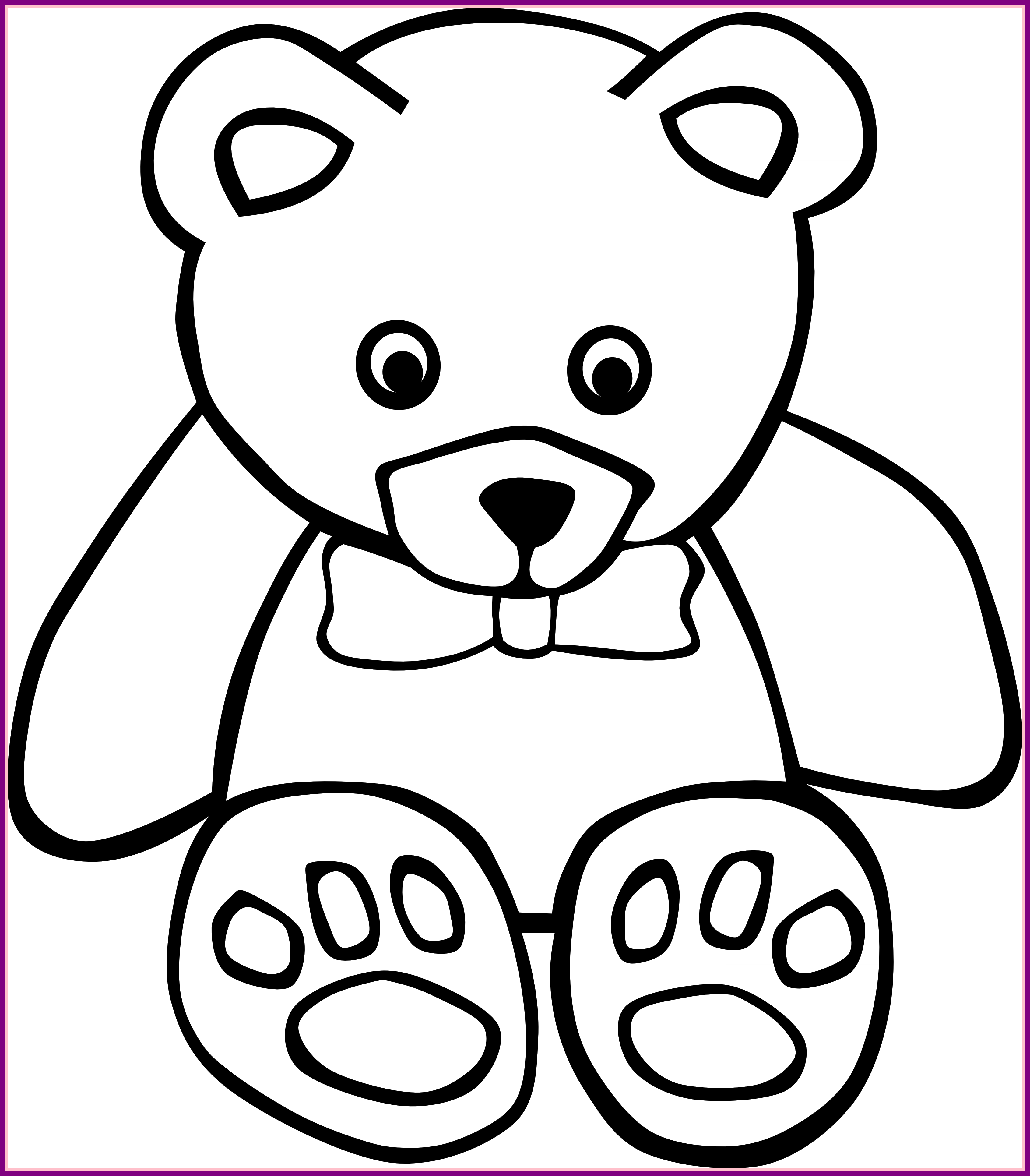 3383x3861 Inspiring Beaver Coloring Page Education Scouts Pic For Black Bear
