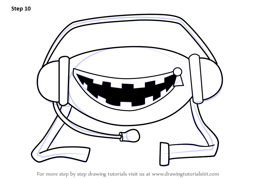 843x596 Learn How To Draw Belly Bag From Uncle Grandpa (Uncle Grandpa