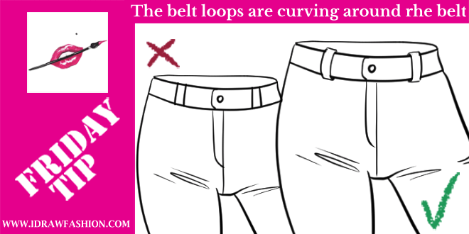 660x330 How To Draw Belt Loops I Draw Fashion