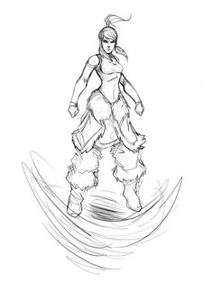 236x314 Korra Metal Bending By Sketchydeez On Team Avatar