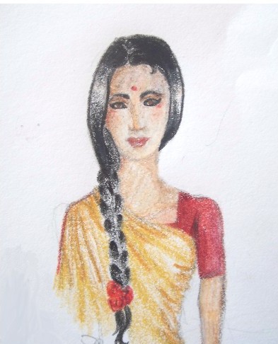 393x486 Bengali Girl By Mikanami