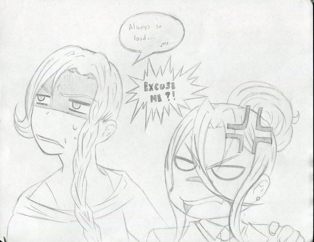 1018x784 Best Couple Ever (Sketch) By Kateredfox