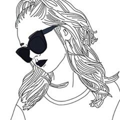 240x240 23 Best Drawing Of Girls Images On Drawings, Outlines