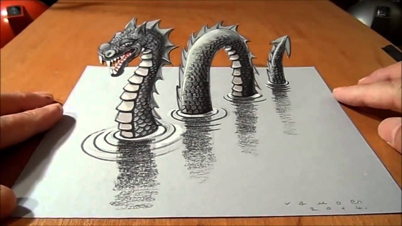 1280x720 Best 3d Drawing In The World The Best Drawing In The World Make 3d