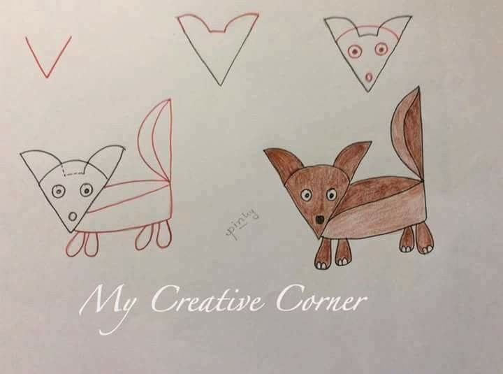 720x535 The 27 Best Simple Drawing From Alphabets Images