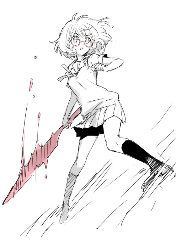 561x766 Beyond The Boundary Anime! Drawings, Characters