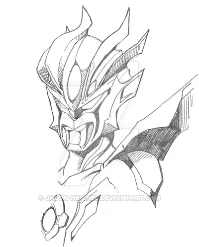 400x497 Zero Beyond Bust Sketch By Jason Heichel