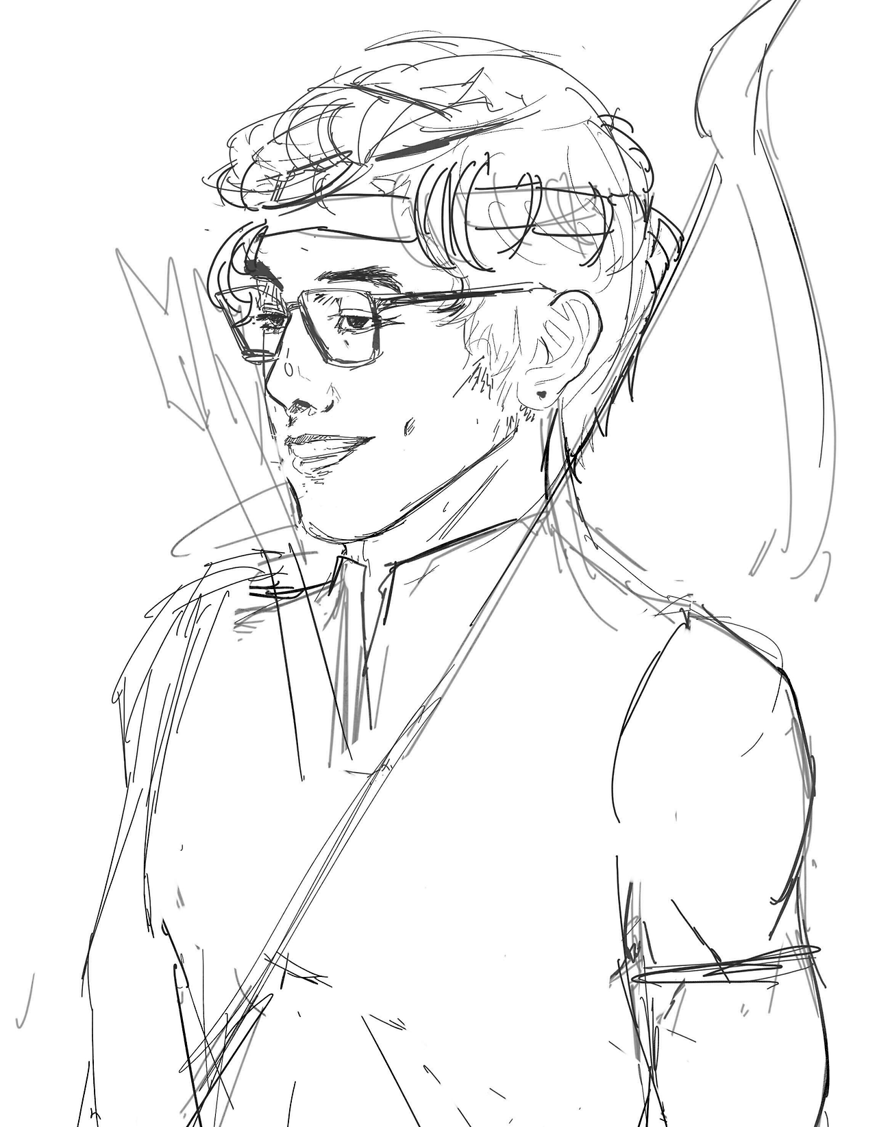 1280x1645 Yes,i Draw A Bit.