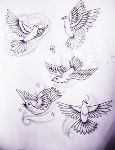 235x308 How To Draw A Realistic Dove