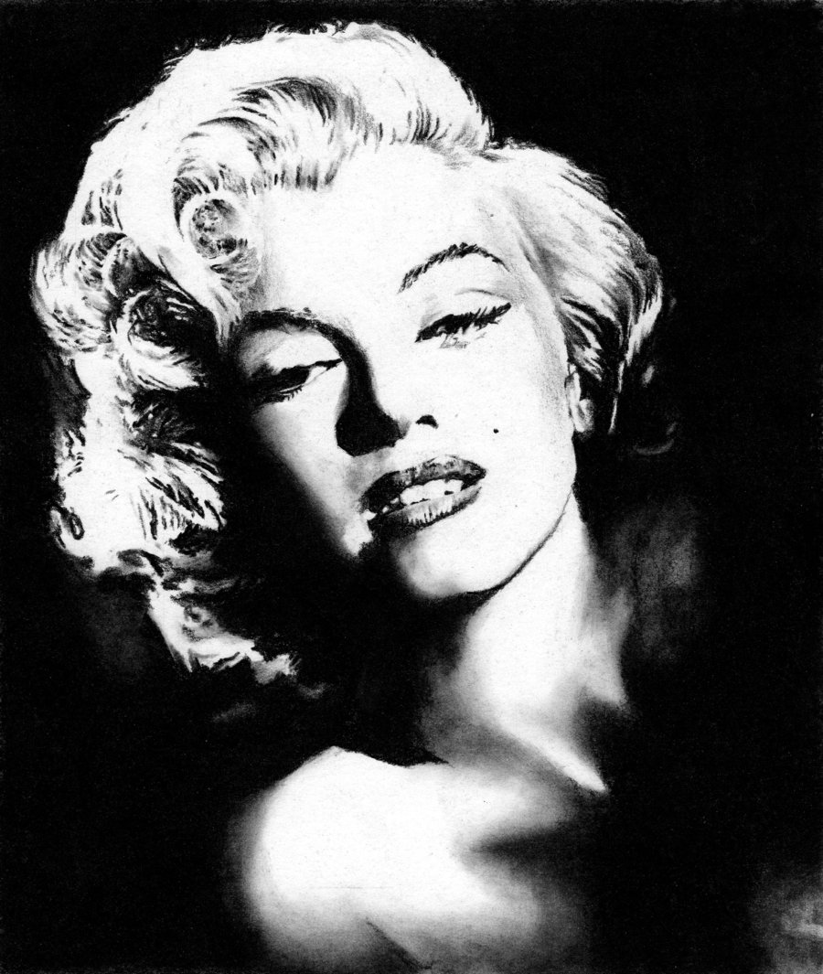 900x1065 Marilyn Monroe No.1 By Amberj8