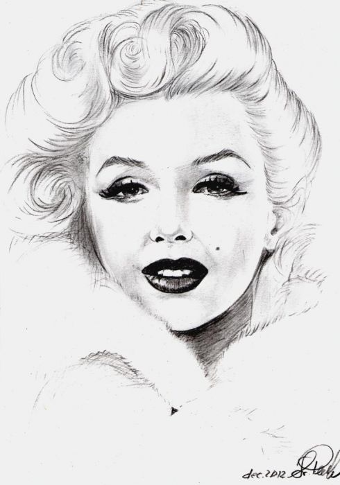 490x700 Marilyn Monroe By Svetliaciok This Image First Pinned To Marilyn