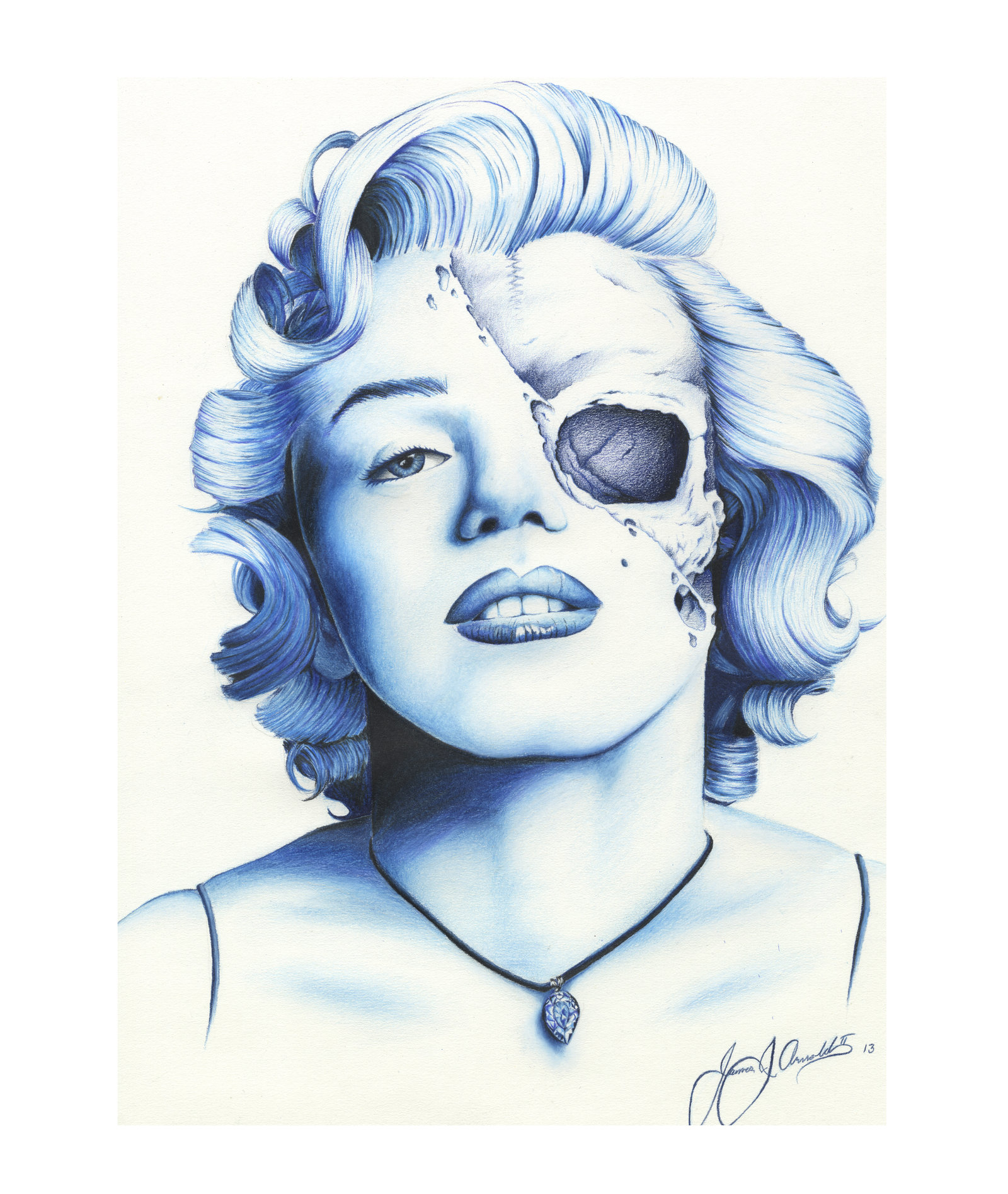 1600x1894 Marilyn Monroe By Jeffarnoldart