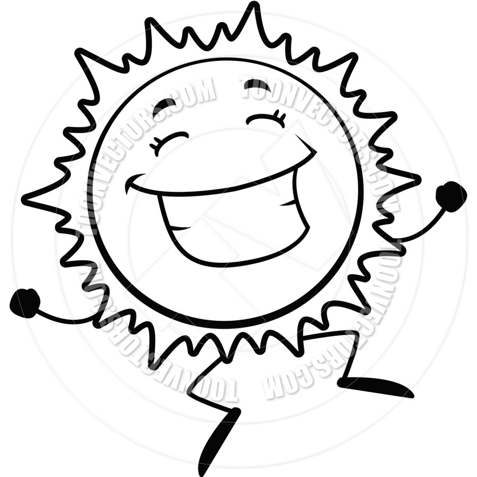 940x940 Sun Smiling Black And White Clipart Panda Free Images Incredible
