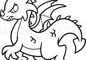 300x210 Drawing Of A Dragon Easy