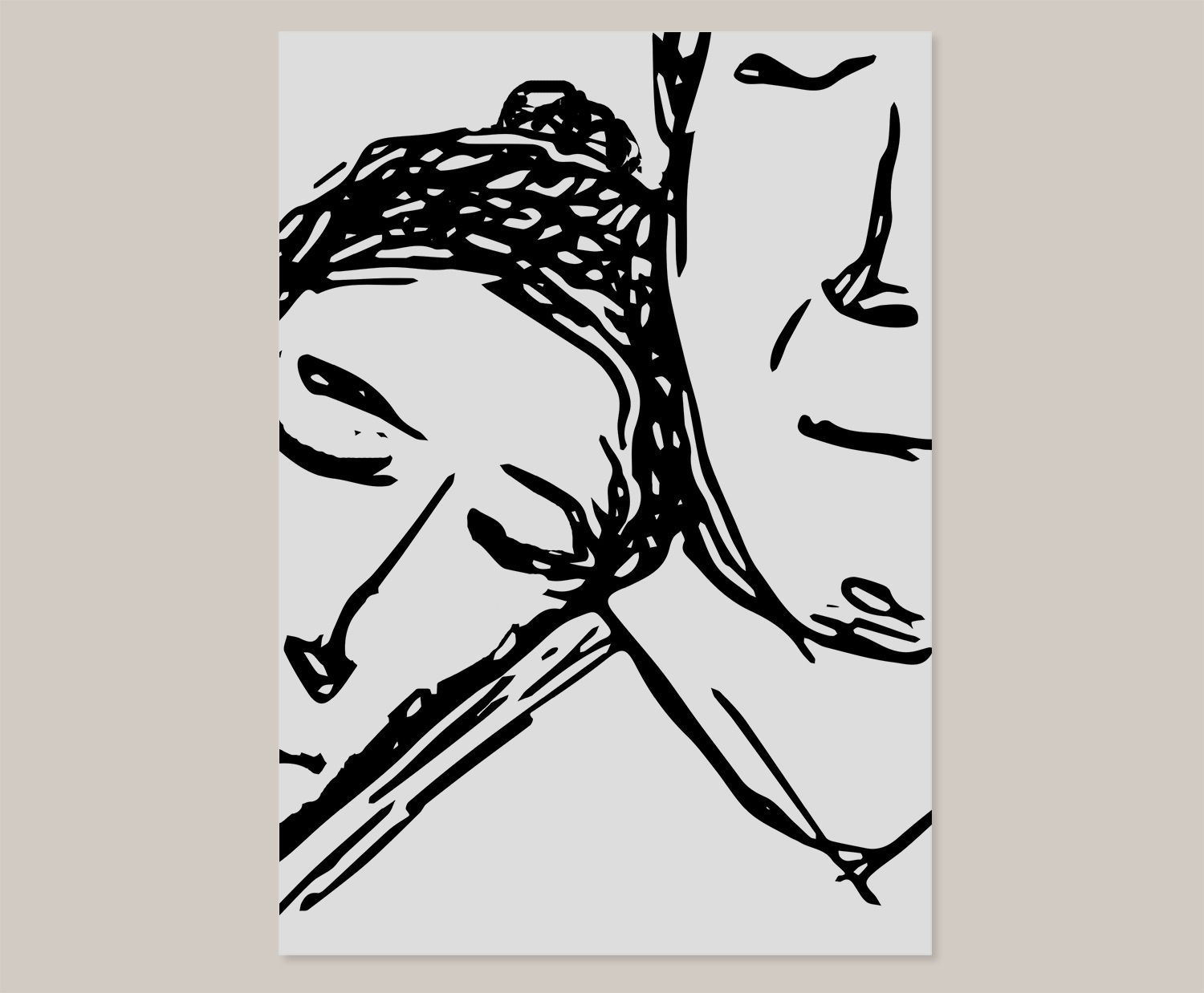 1500x1238 Poster Of A Cute Couple. Line Drawing. Simple Amp Minimal Design