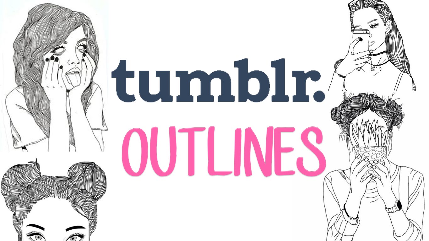 1366x768 How To Make Tumblr Outlines {3 Ways}