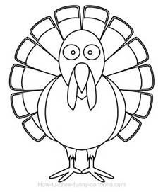 Black And White Turkey Drawing at GetDrawings | Free download