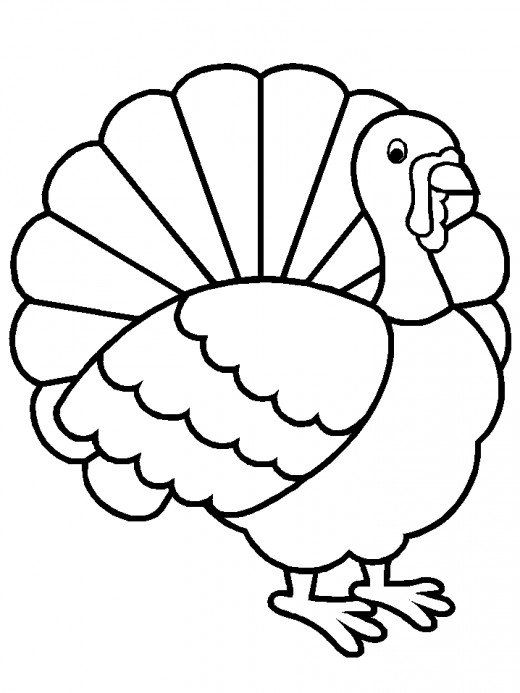 520x693 Best 34 Turkey Ideas On Coloring Pages, Turkey Drawing