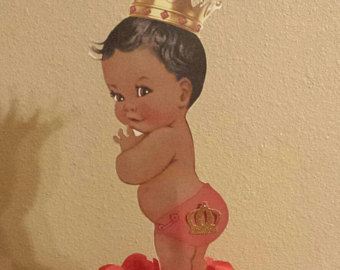 340x270 Royal Little Prince Black And Gold Baby Shower Or 1st Birthday