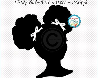 340x270 Afro Puffs Hairstyle Etsy