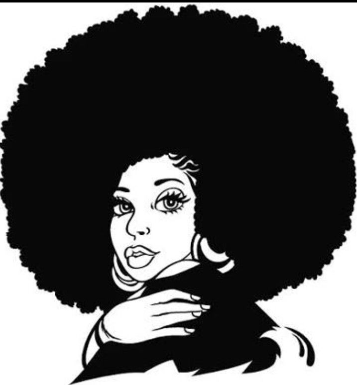 717x774 Pictures Afro Black Girl Clipart,