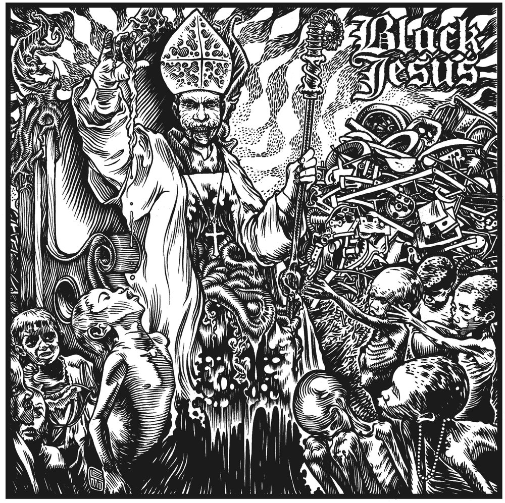 1000x997 Collection Of Black Jesus Drawing High Quality, Free