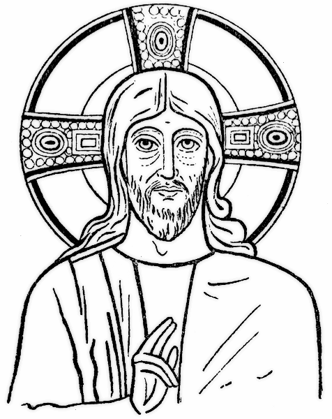 476x600 Jesus Drawing Png