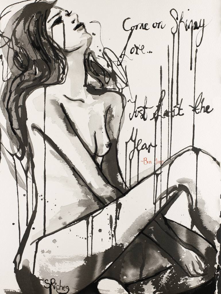 770x1024 Saatchi Art Skinny Love Drawing By Sara Riches