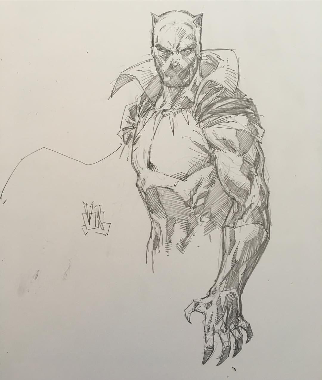 1080x1271 Black Panther By V Ken Marion