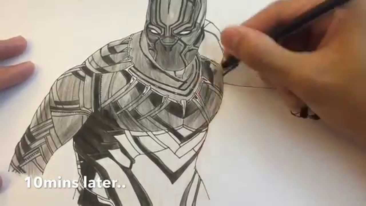 1280x720 This Is The New Marvel Hero Character Black Panther(Speed