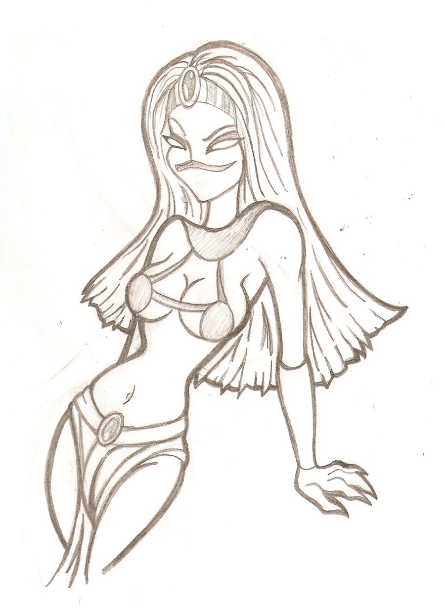 900x1232 Martian Queen Sketch By Prepare Your Bladder
