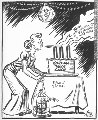 316x385 M965.199.7331 Hoping To Blow Out The Candles. Drawing, Cartoon