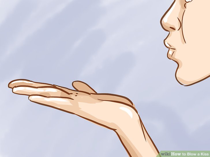 728x546 Collection Of Blowing A Kiss Drawing High Quality, Free