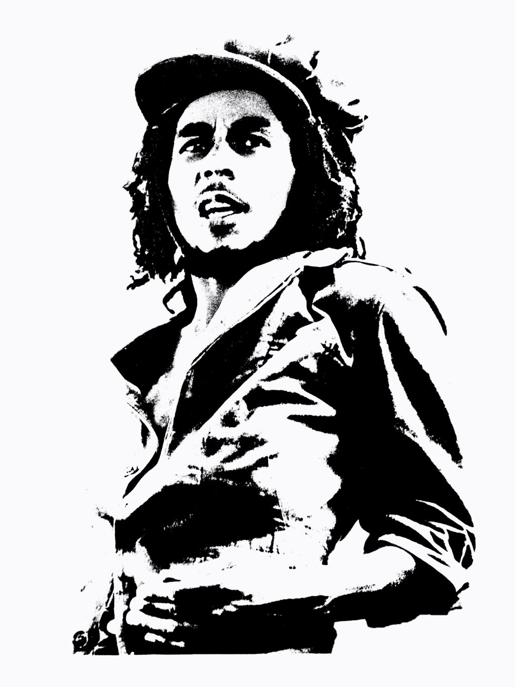 1024x1365 Bob Marley Coloring Pages O