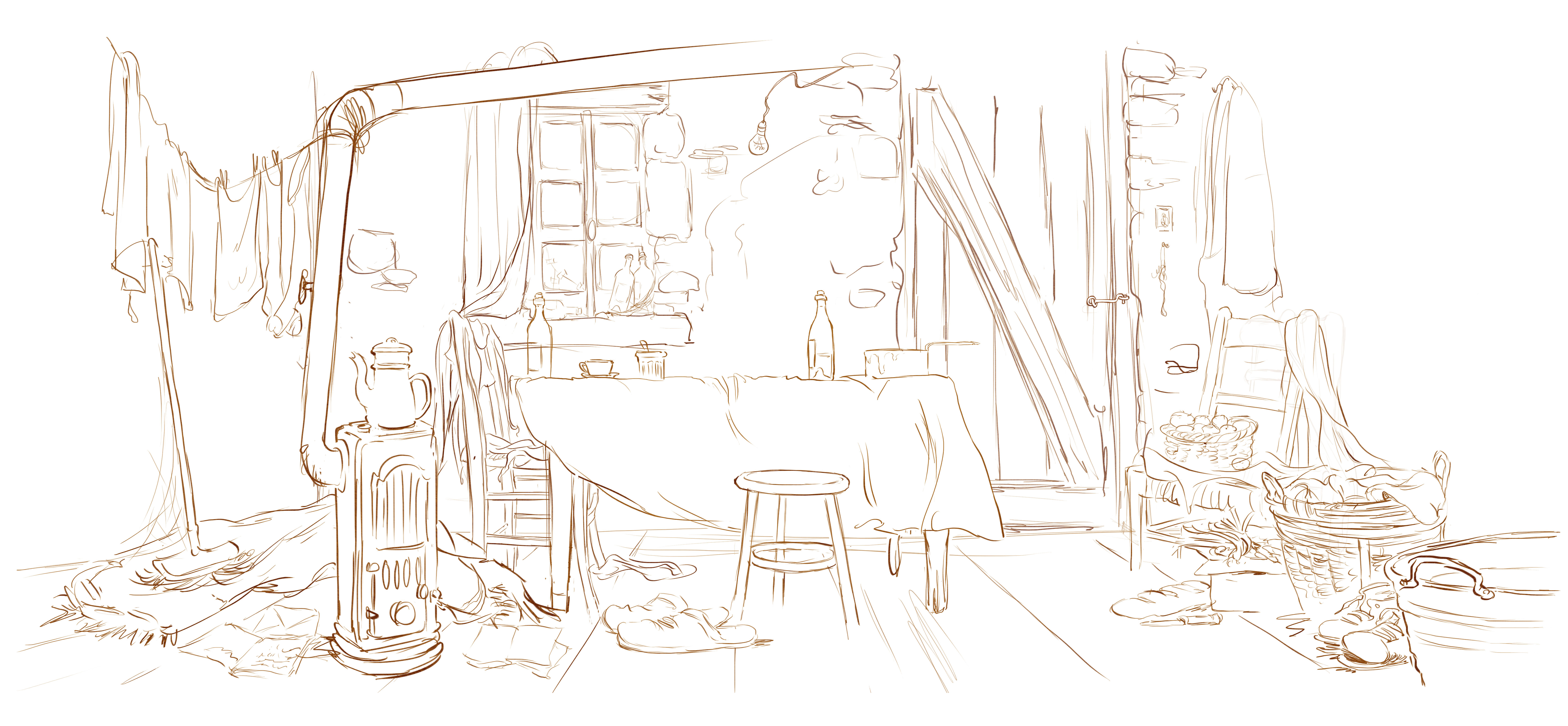 6678x3093 The Cave Ernest And Celestine Idea To Screen Beforeafter