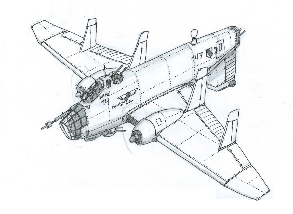 1024x749 Medium Bomber By Parowozik1863