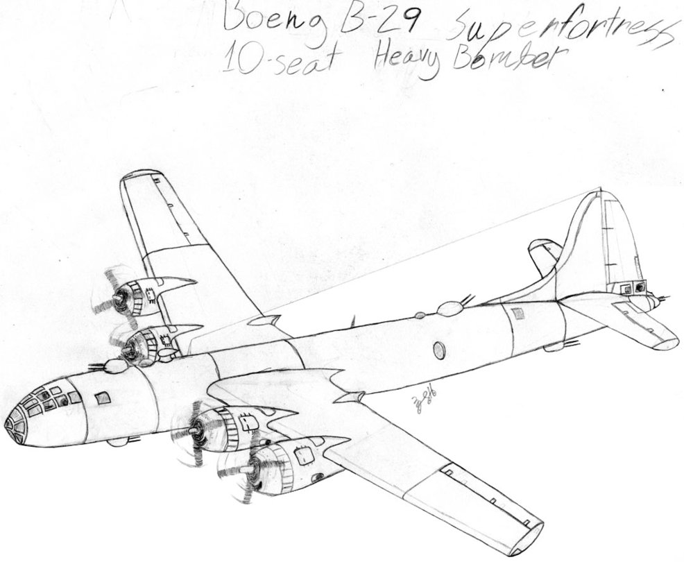 986x810 Boeng B 29 Superfortress Originalstage 1 By Dbstreasure