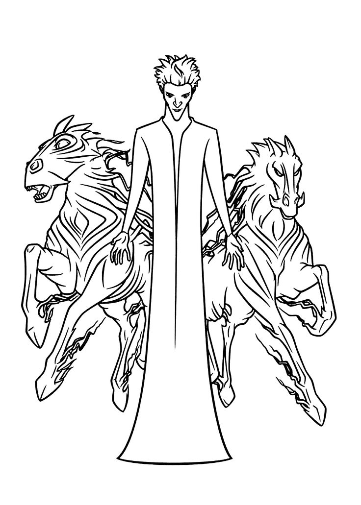 736x1031 Boogeyman Coloring Pages 7 Best Coloring Pages Rise