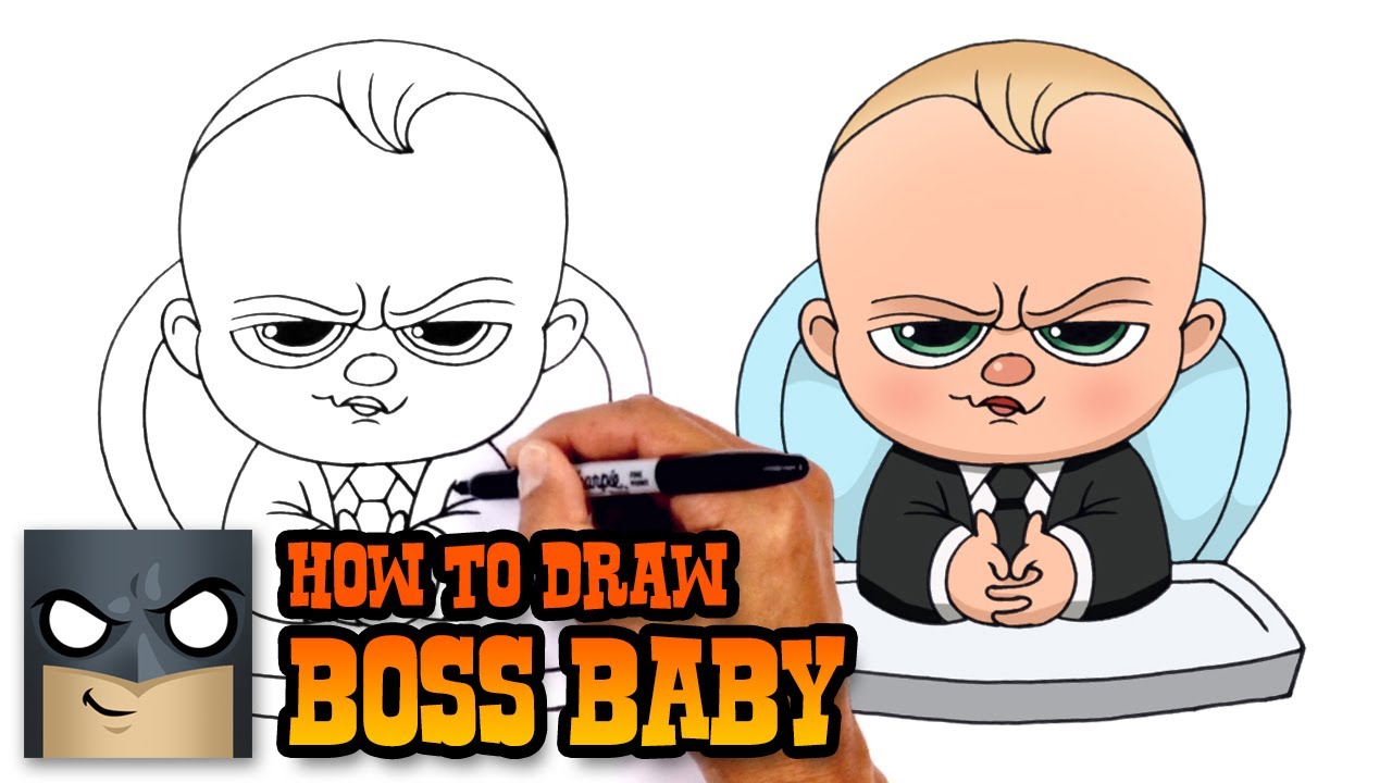 1280x720 How To Draw Boss Baby Drawing Tutorial