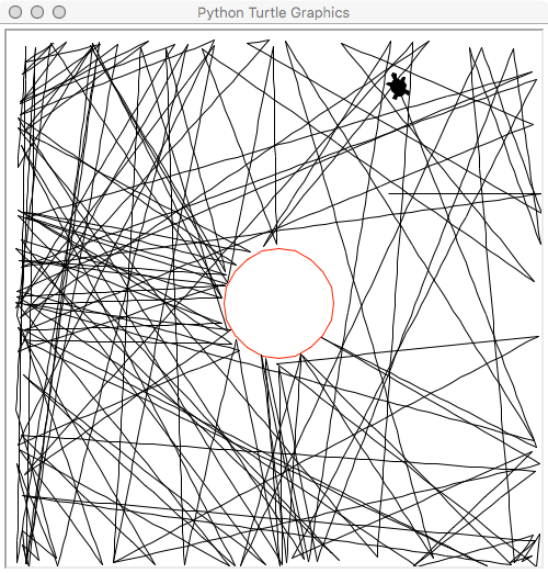 500x522 Turtle Inner Circle Boundary In Python