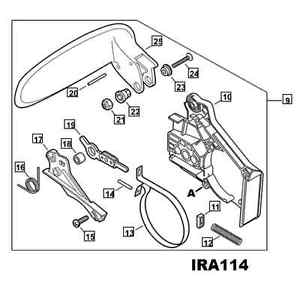 300x281 P021048910 Genuine Echo Chainsaw Chain Brake Assembly Cs 271t Ebay